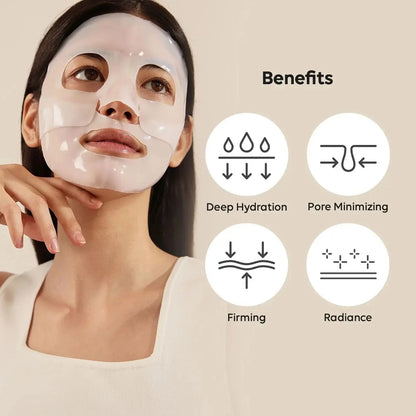 4pcs Bio Collagen Real Deep Masks Collagen Boost Hydrating Face Bio Collagen Hydrating Mask Bio Collagen Firming Anti-aging Mask