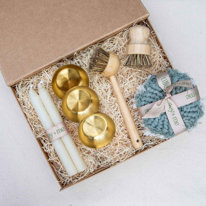 Mini Brass Serving Bowls – Elegant & Handcrafted Tableware Set