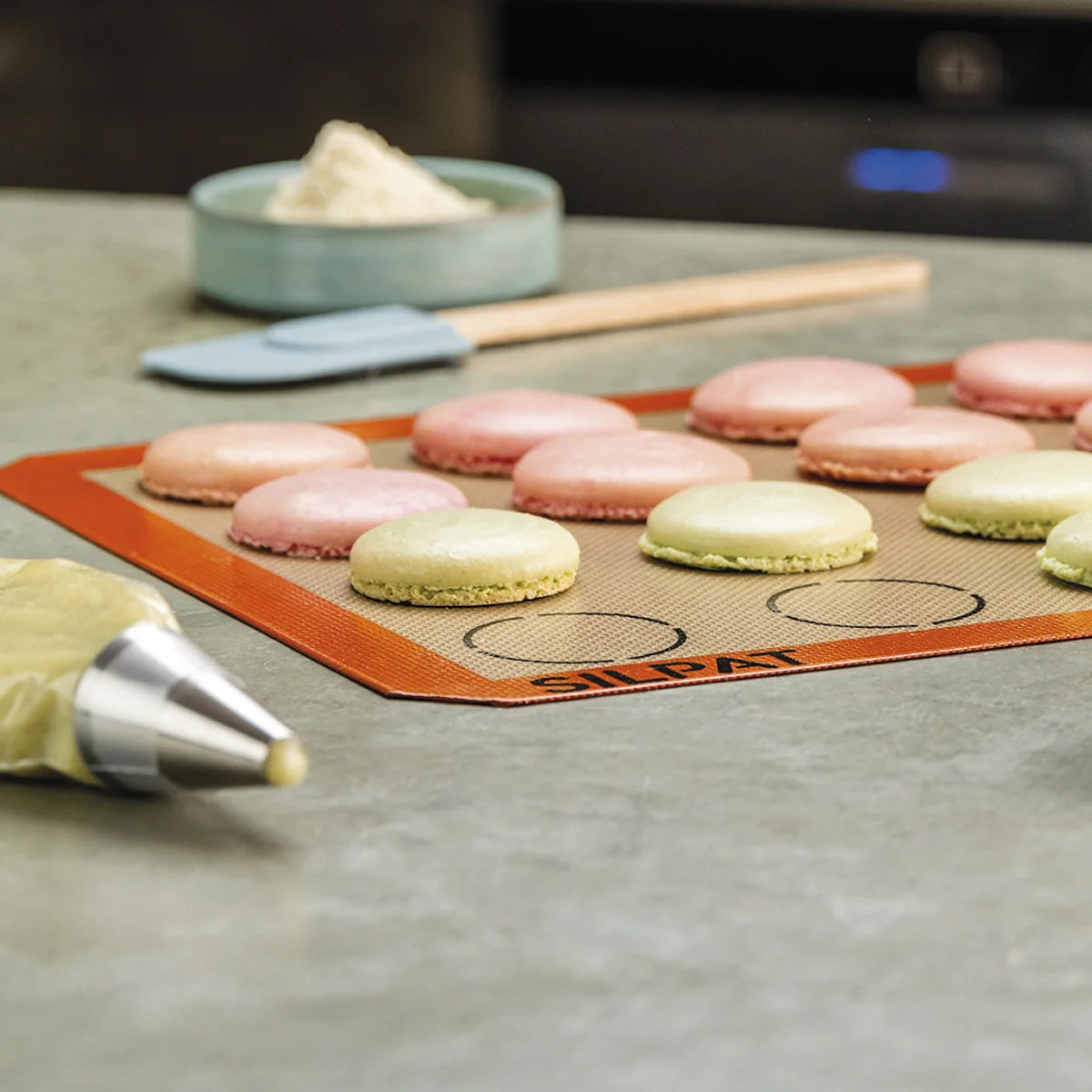 Tapis de cuisson pour macarons Silpat 