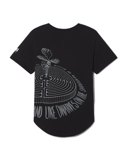 Labyrinth Tee - Onyx