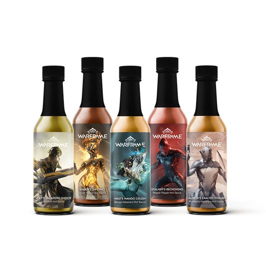 Warframe Hot Sauce 5-Pack