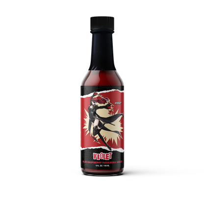 Violet : Blue Raspberry Habanero Sauce
