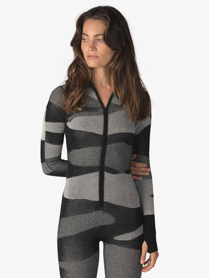 Merino Airwarm Bodysuit - Black