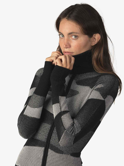 Merino Airwarm Bodysuit - Black