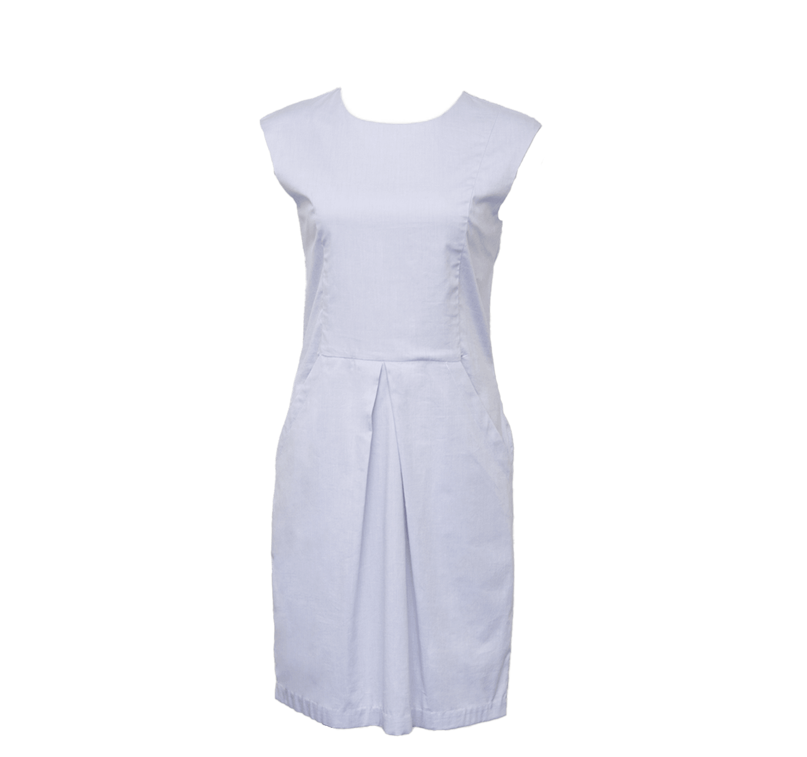 Italian Cotton Boss Dress – Elegant Women’s Office Dress