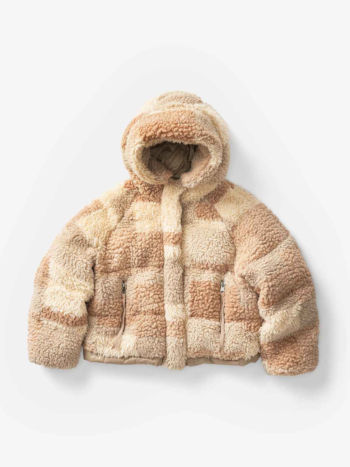 Sherpa Down Puffer - Natural Mix