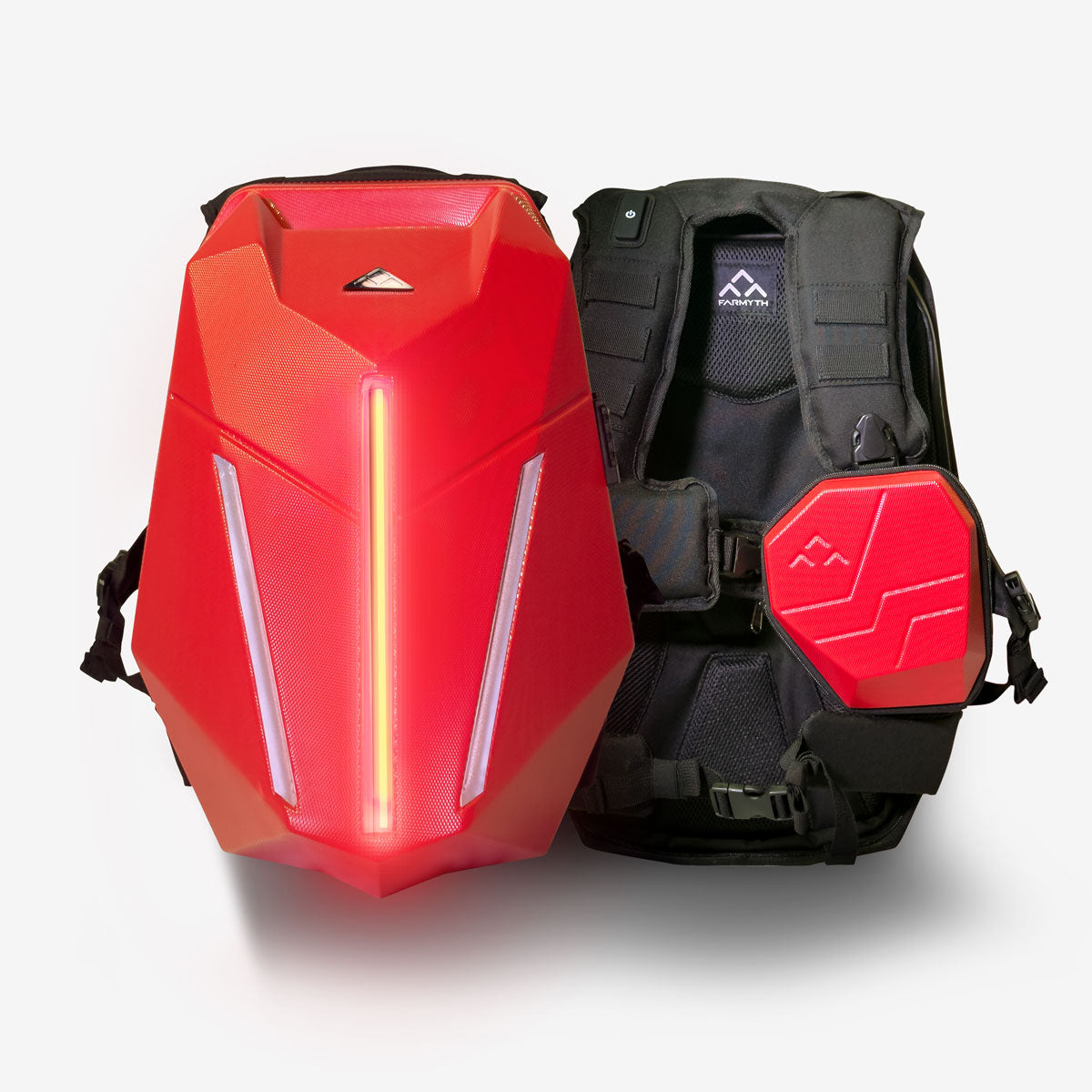 FarMyth Zealot Armor Backpack Bundle (Hydration Bladder and Always-On Power Bank)