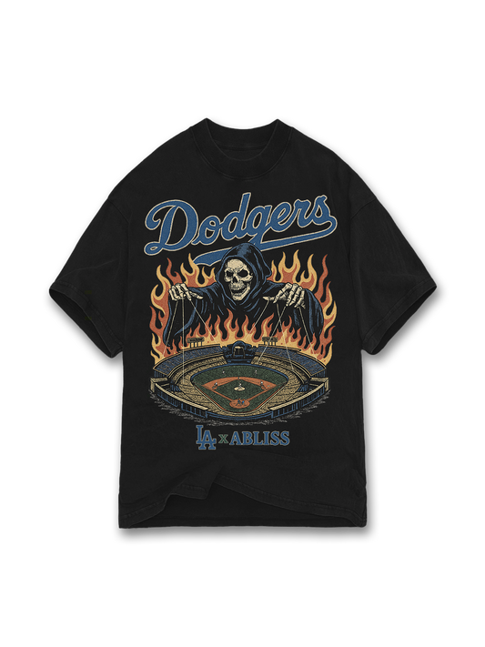 Black - Dodgers Reaper Tee