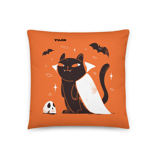 Coussin Halloween Chat de Nuit