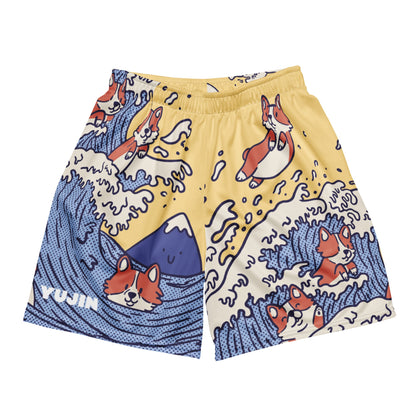 Short de natation en maille Corgi