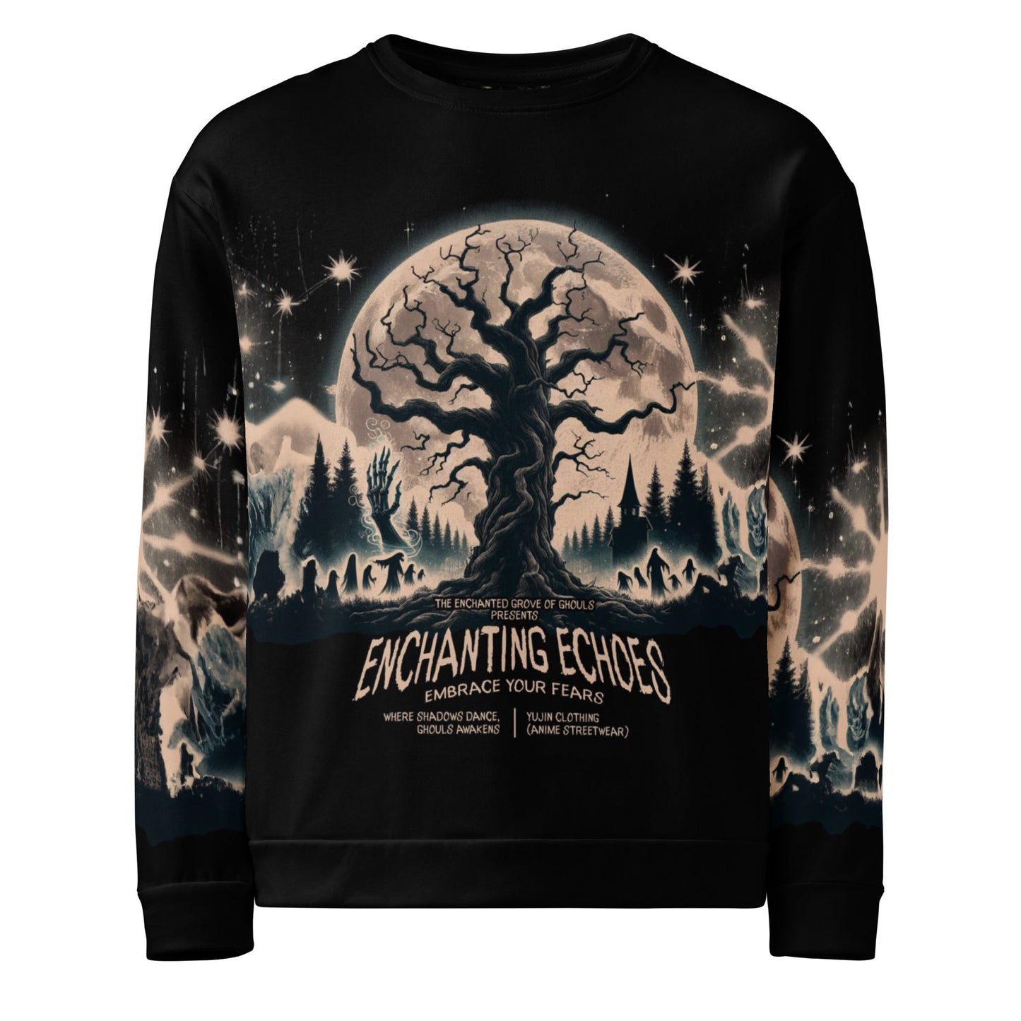 Sweat-shirt d'Halloween Enchanting Echoes