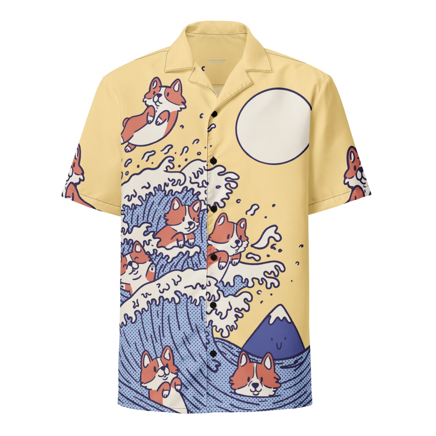 T-shirt Corgi nageur