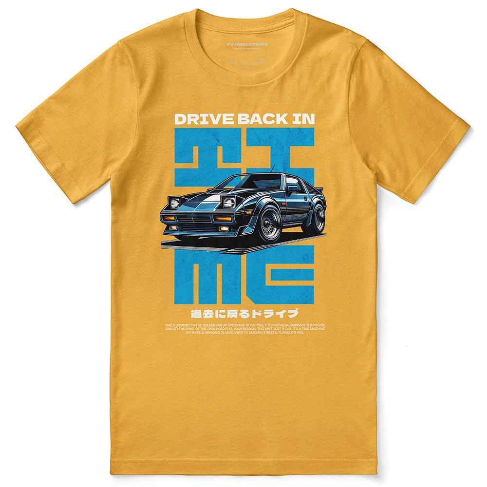 Back In Time Car T-Shirt