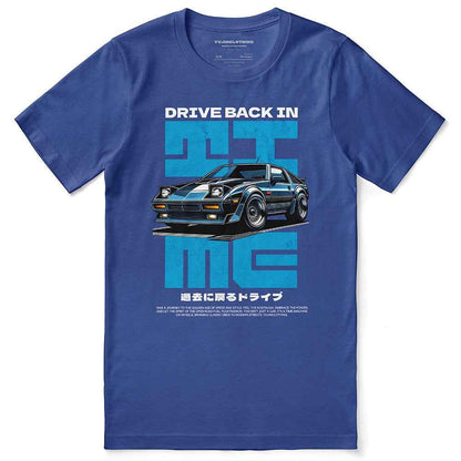 Back In Time Car T-Shirt