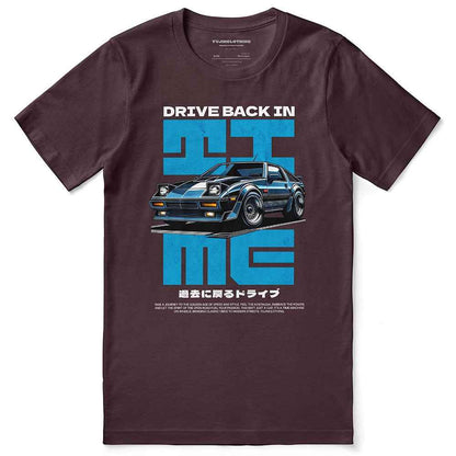 Back In Time Car T-Shirt