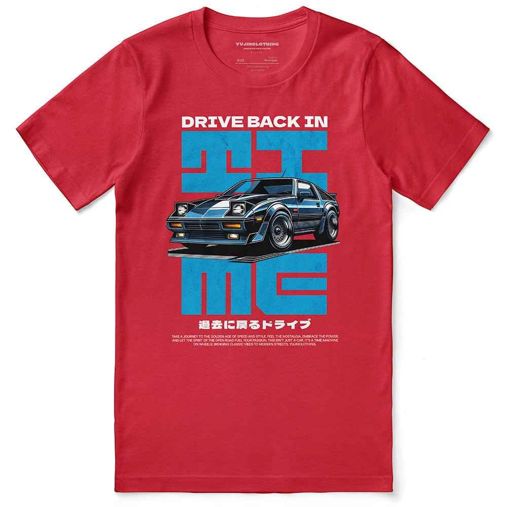 Back In Time Car T-Shirt