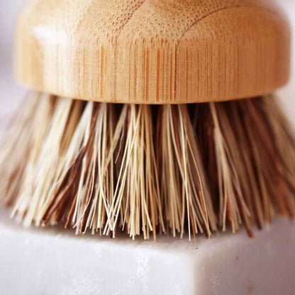 Sustainable Bamboo Pot Scrubber - Tough on Stains, Gentle on Earth