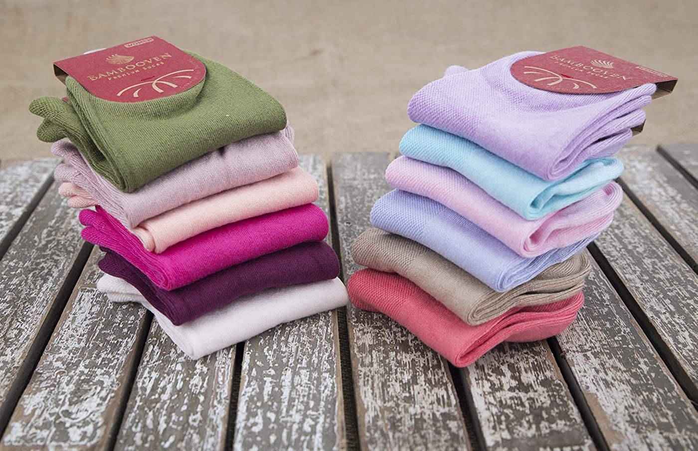 Women’s Bamboo Ankle Socks 12-Pack - 545