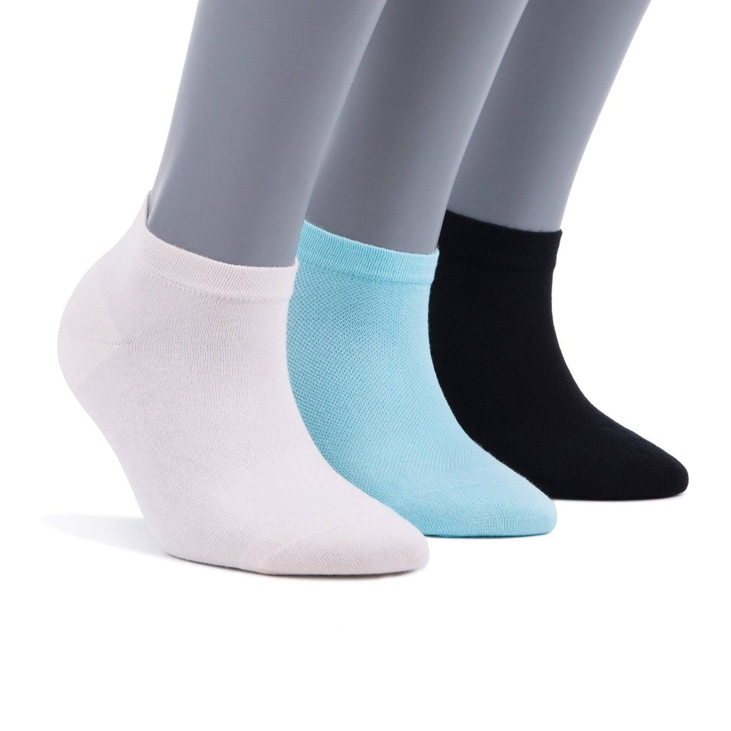Women’s Bamboo Ankle Socks 3-Pack - 524
