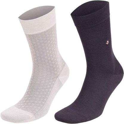 Men’s Bamboo Lightweight Dress & Trouser Socks – 8-Pack | Odor-Free, Breathable, Premium Comfort - 543