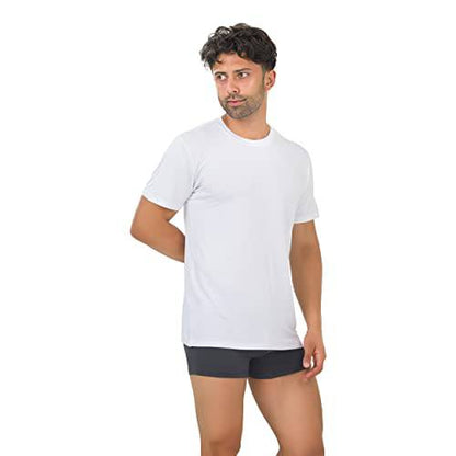 Men's Bamboo Crew Neck Undershirts (3-Pack) - Lolomo!