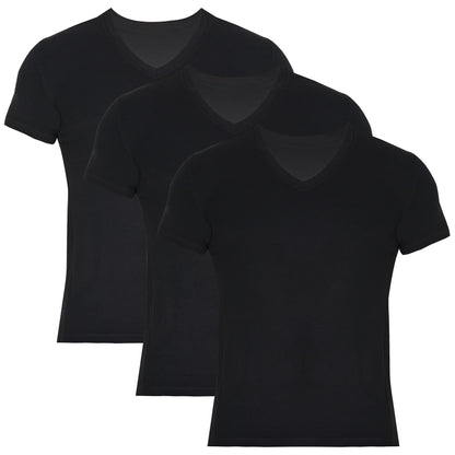 Men's Bamboo V-Neck Undershirt (3 Pack) - Lolomo!