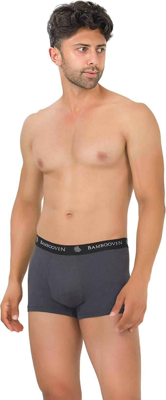 Men’s Bamboo Trunks with Pouch 4-Pack