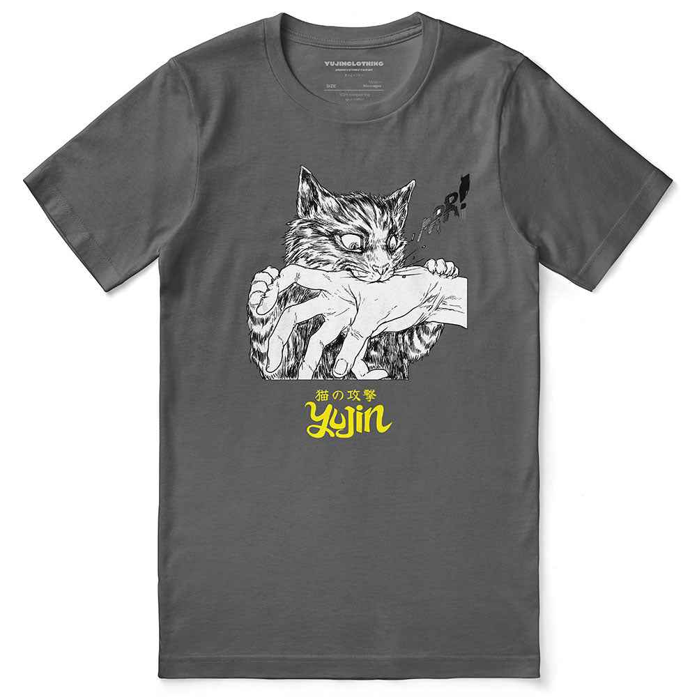 Bite Attack Cat T-Shirt