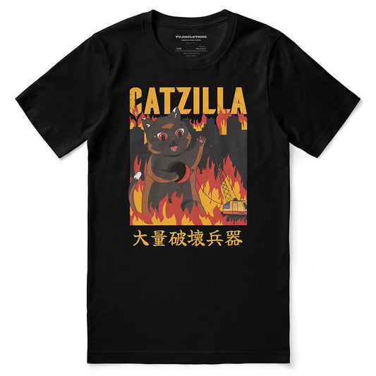 T-shirt Catzilla City Cat
