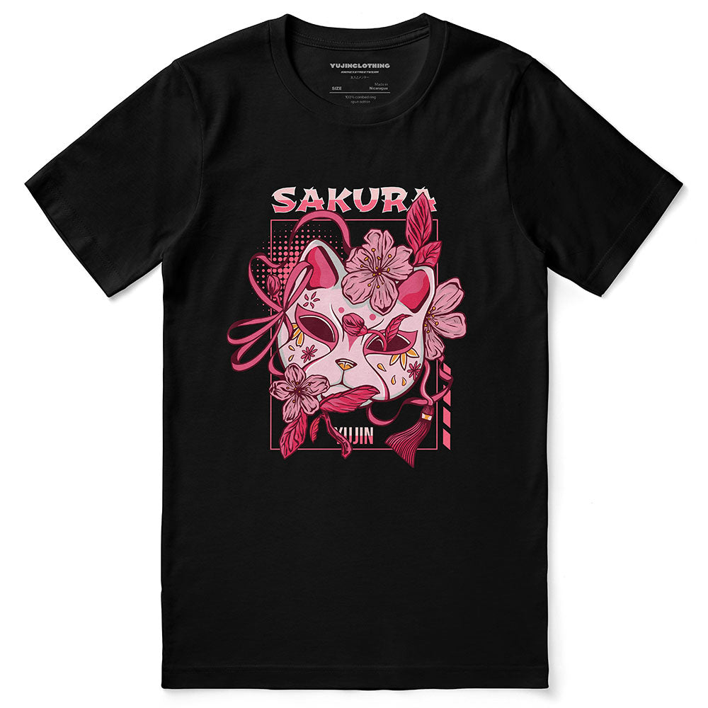 T-shirt Chat Sakura