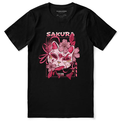 T-shirt Chat Sakura