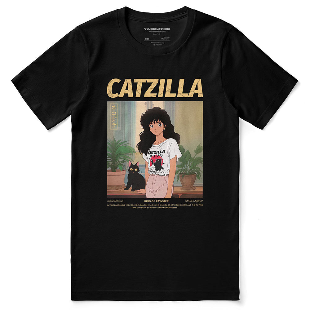 T-shirt Catzilla et fille