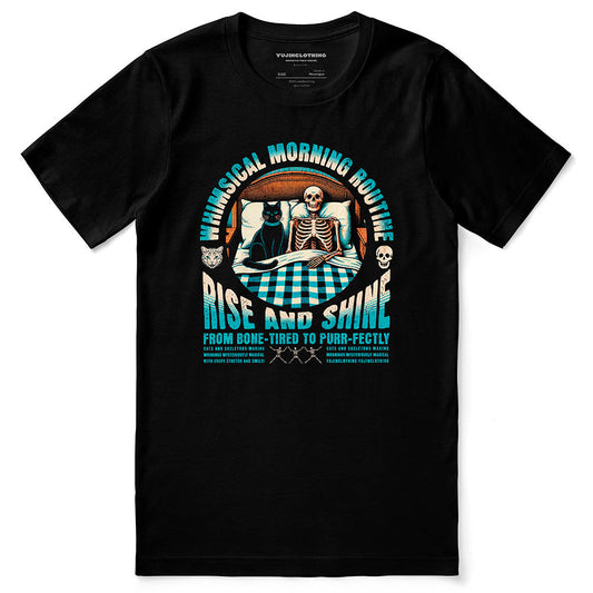 T-shirt « Bonjour le chat »