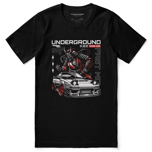 T-shirt de voiture souterraine