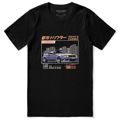 T-shirt Tokyo Turbo Car