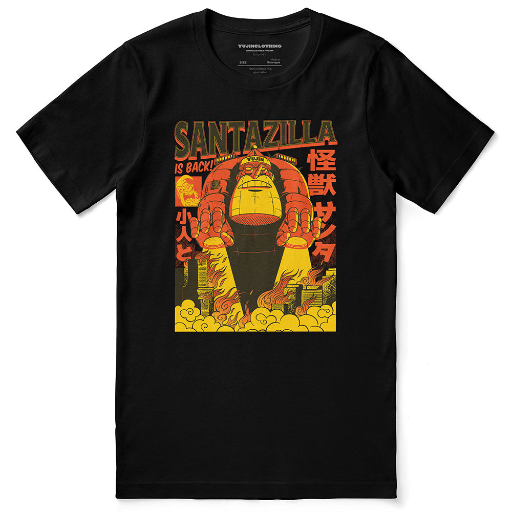 T-shirt de Noël Santazilla