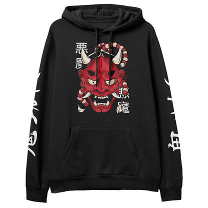 Sweat à capuche Hannya Demon Mask