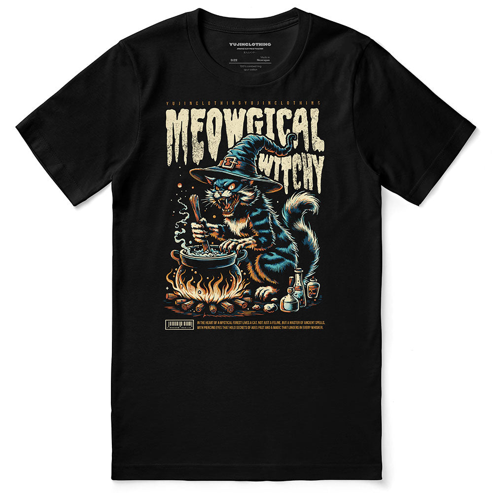 T-shirt Meowgical Witchy