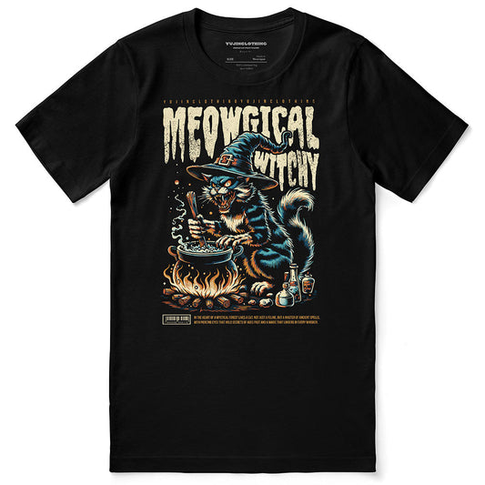 T-shirt Meowgical Witchy