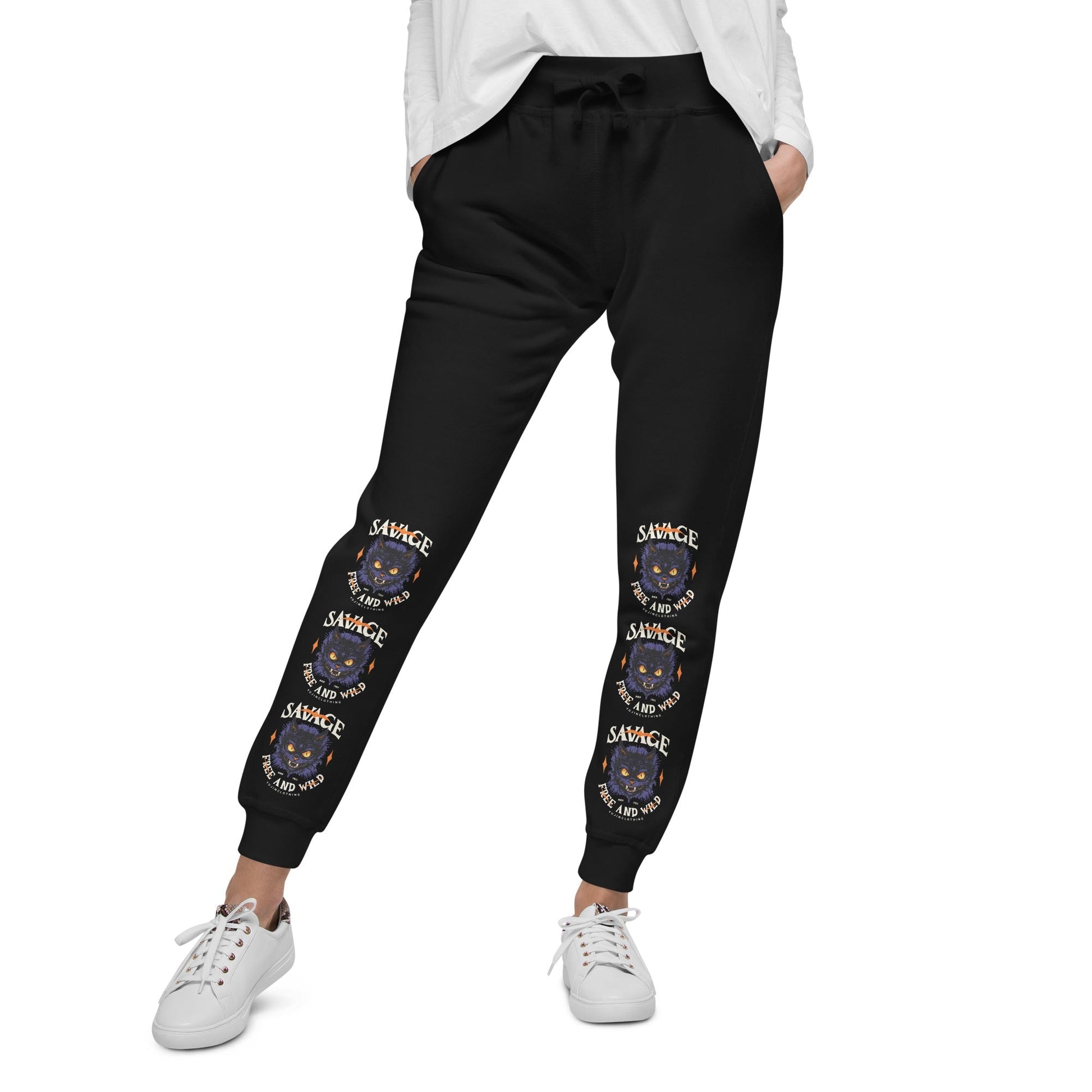 Born Free Cat Sweatpants - Lolomo!
