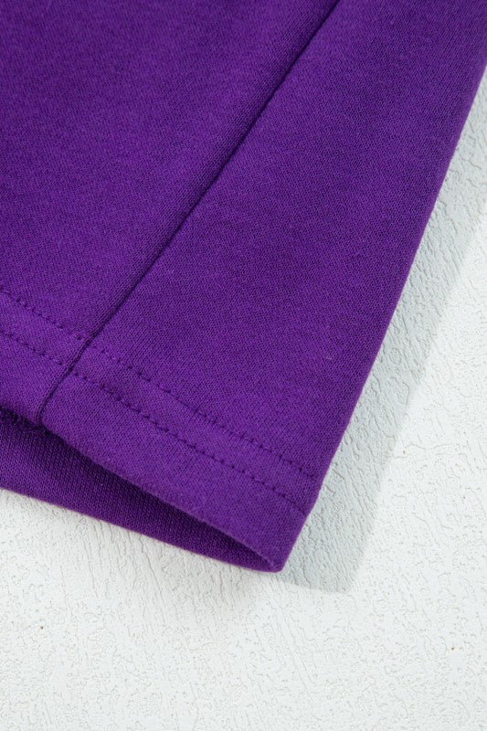 Varsity Stripe Pullover and Mini Skirt Set