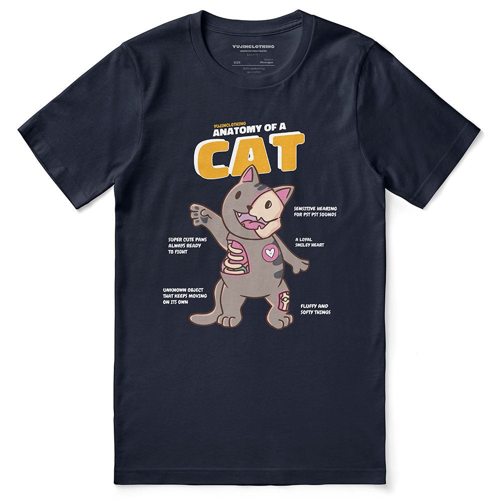 Cat Anatomy T-Shirt - Lolomo!