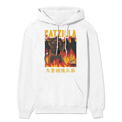 Catzilla City Cat Hoodie