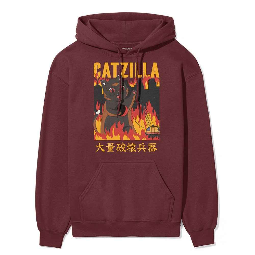 Catzilla City Cat Hoodie