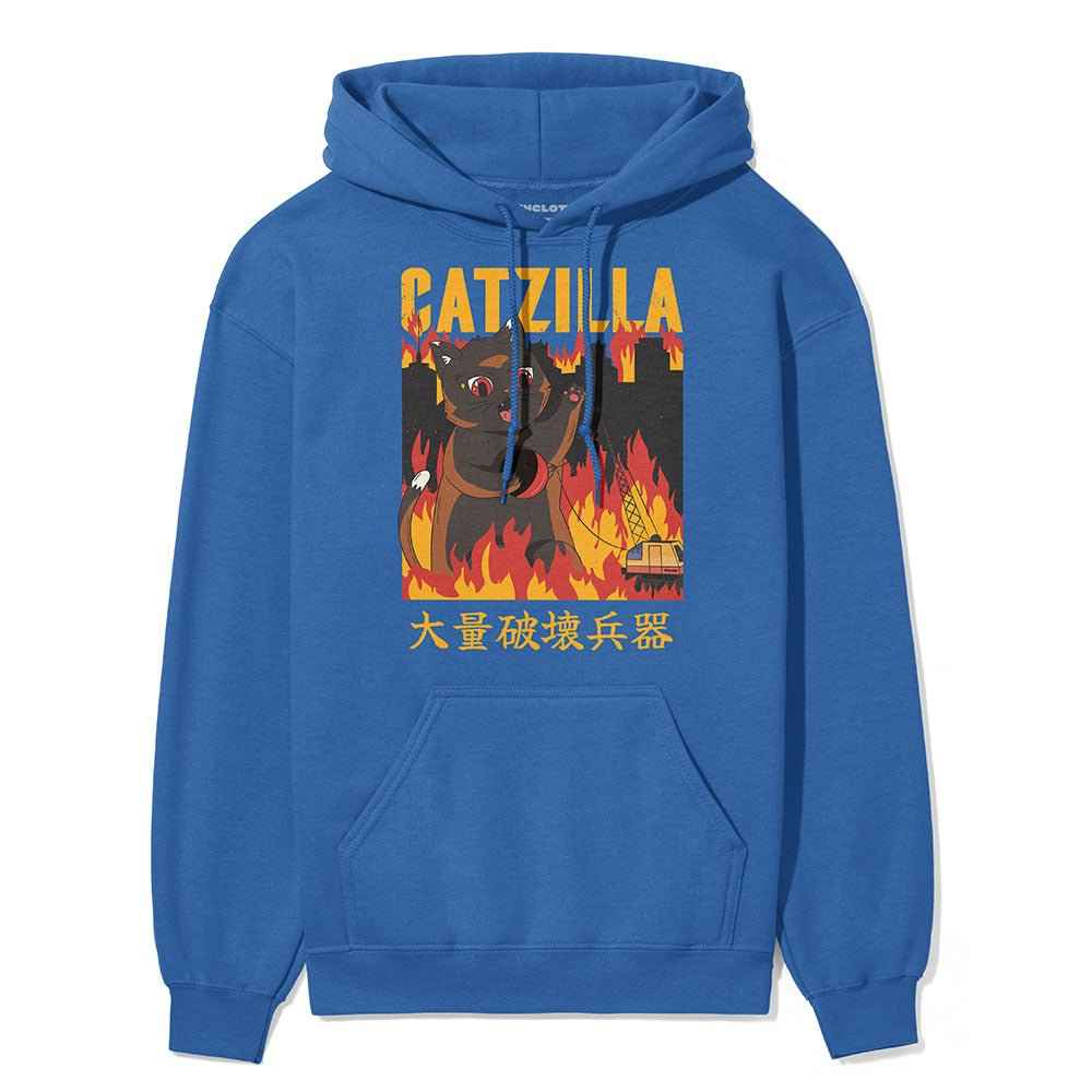 Catzilla City Cat Hoodie