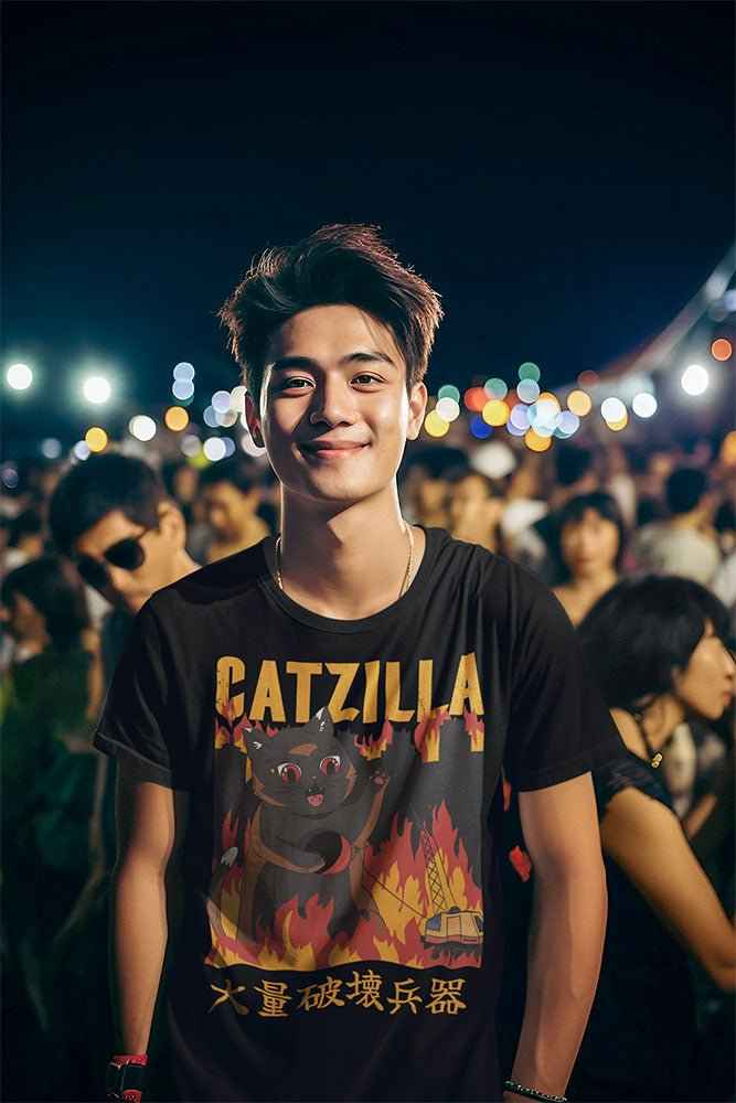 Catzilla City Cat T-Shirt