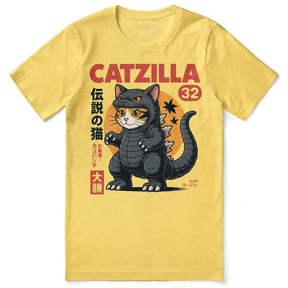 Catzilla Monster Cat T-Shirt
