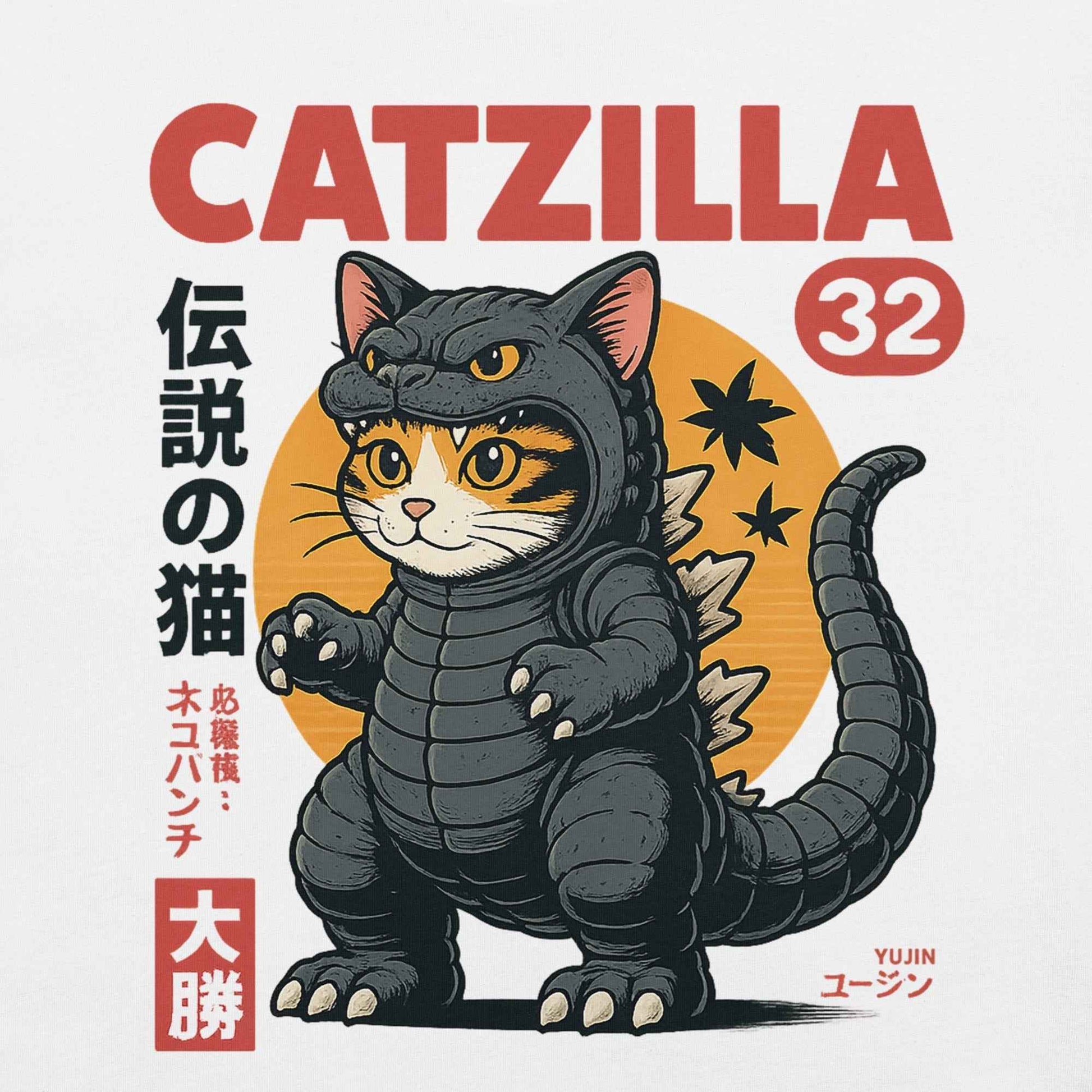 Catzilla Monster Cat T-Shirt