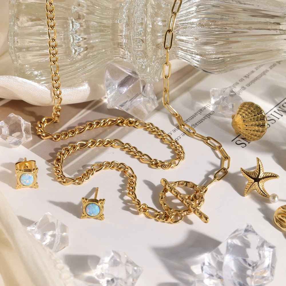 Chaîne Dorée Céleste Gold Necklace