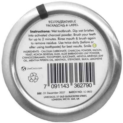 Teeth Cleaning Powder (Vitamins & Aloe Vera Infused)